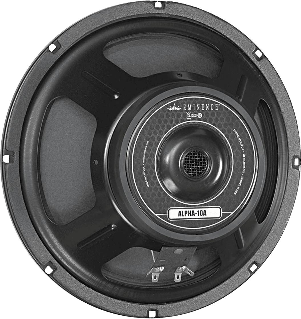 Hp basse/medium / 25cm / 150w rms / 8 ohms / eminence