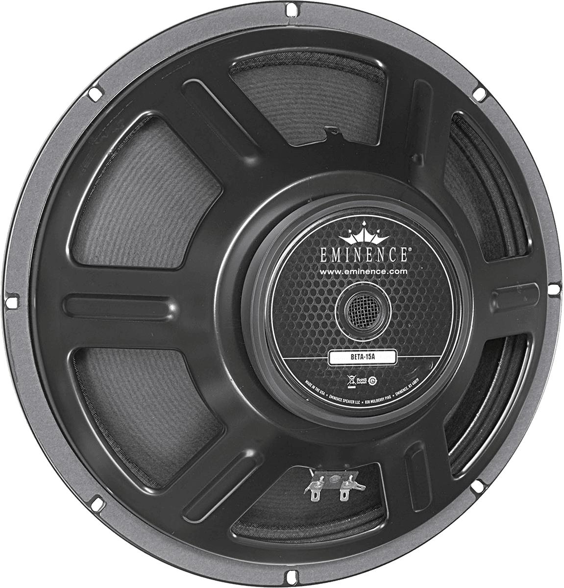 Hp basse / 38cm / 300w rms / 8 ohms / eminence