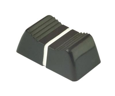 Bouton pour potentiometre rectiligne 22 x 11 pour largeur de glissiere 3/4mm