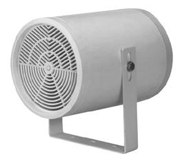 Enceinte public adress extérieure 100v 20w 94db abs d=180mm l=250mm ip44 2.2kg