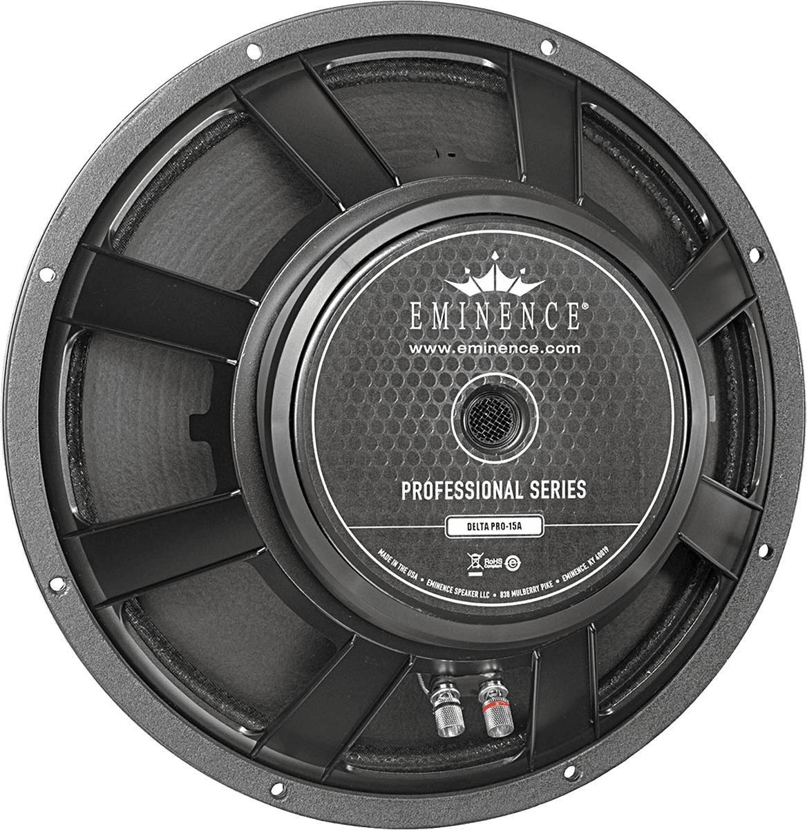 Hp basse / 38cm / 400w rms / 8 ohms / eminence