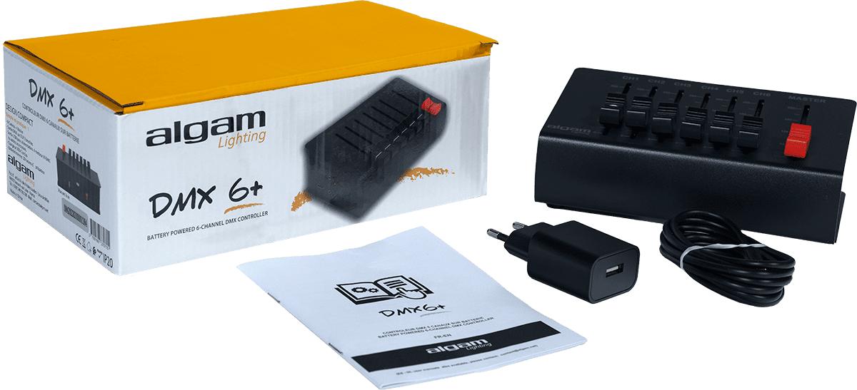 Contrôleur dmx 6 canaux algam lighting