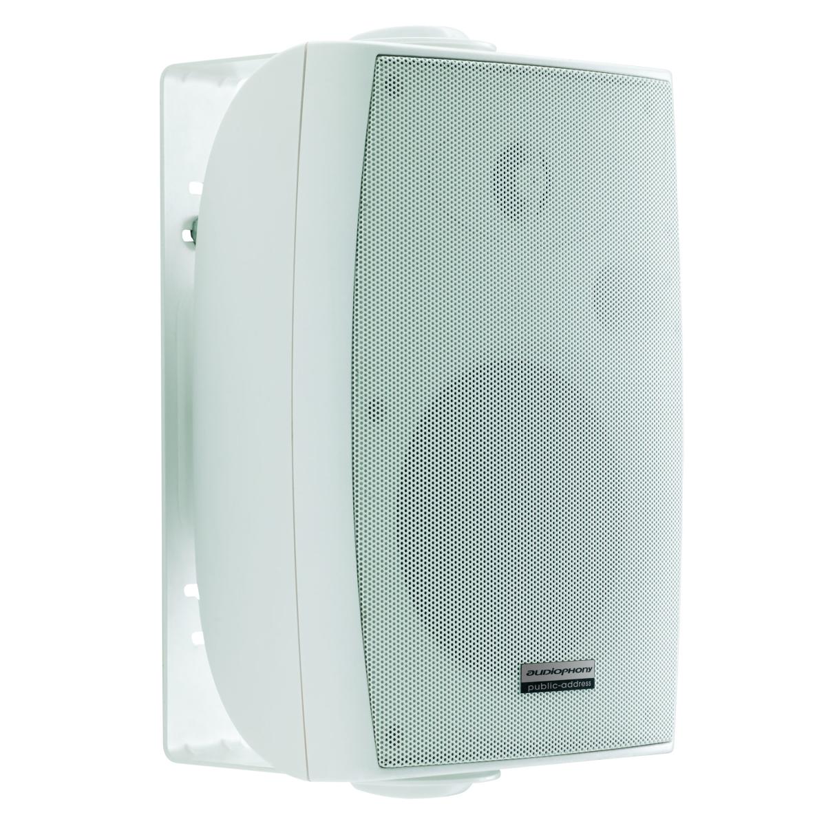 Enceinte murale en ligne 100v et 8ohm - blanche. piece