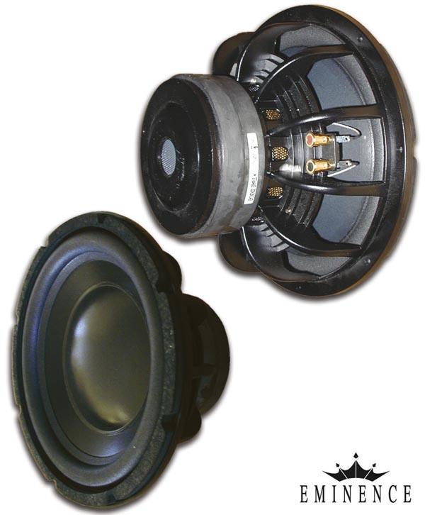Haut-parleur subwoofer / 31 cm / 400 w rms / 6 ohms / eminence