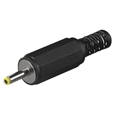 Fiche alimentation d int= 0.75 mm ext 2.4 mm l=9.5mm