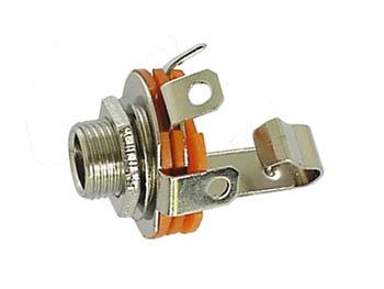 Lot de 2 x fiche jack 6.35mm femelle mono