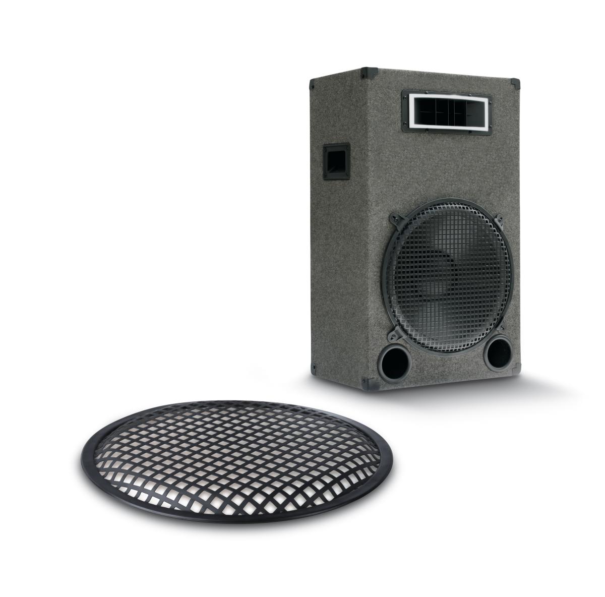 Grille métallique pour enceinte 10 - noir