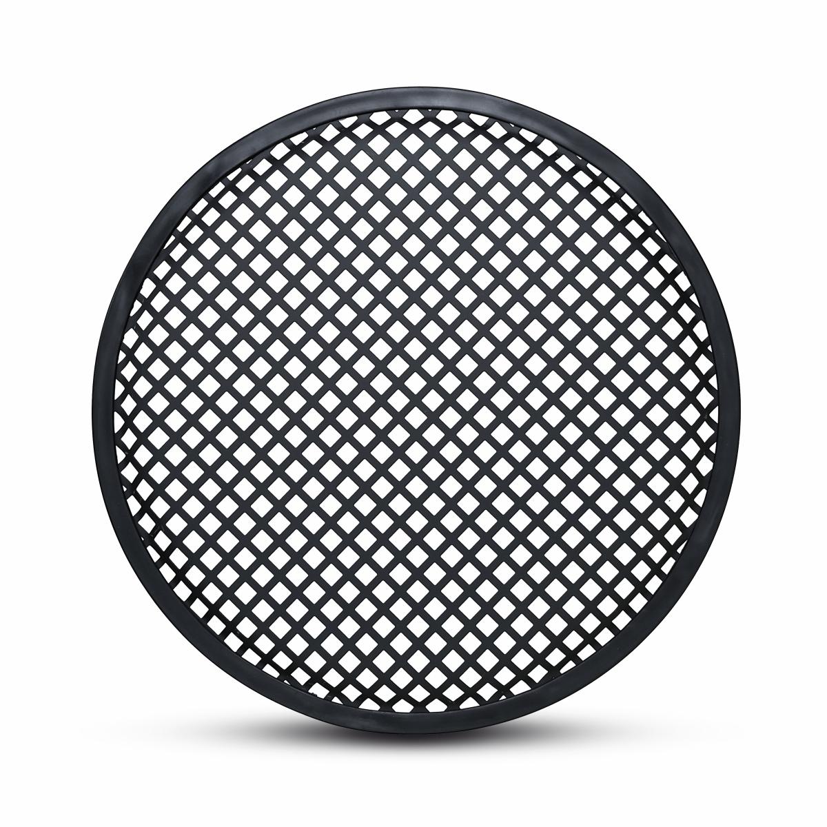 Grille métallique pour enceinte 12 - noir