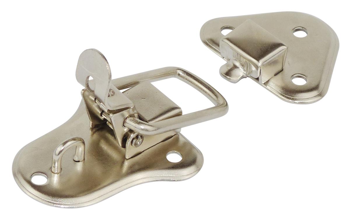 Fermeture type grenouille avec anneau de verrouillage par cadenas