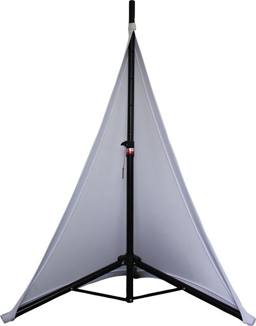 Triangle lycra pour pieds d'enceinte et lumière.