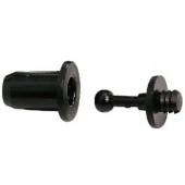 Ensemble de 8 x clips male + femelle pour fixation panneau avant enceinte