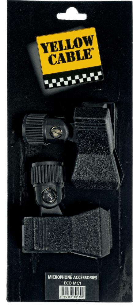 Lot de 2 pinces micros - yellow cable