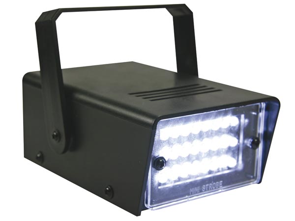 Stroboscope miniature à led blanches - 24 led