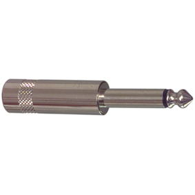 Connecteur jack 6.35mm male mono metal neutrik