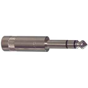 Connecteur jack 6.35mm male stereo metal neutrik