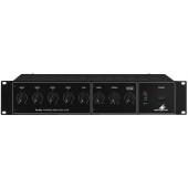 Ampli public-adress 120w rms 4 entrees mic/ligne alim 230v/24vdc sorties 4ohms/70v/100v
