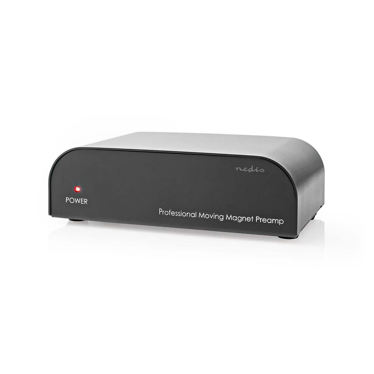 Préamplificateur audio stéréo pour platine vinyle  entrée/sortie rca + cosse masse