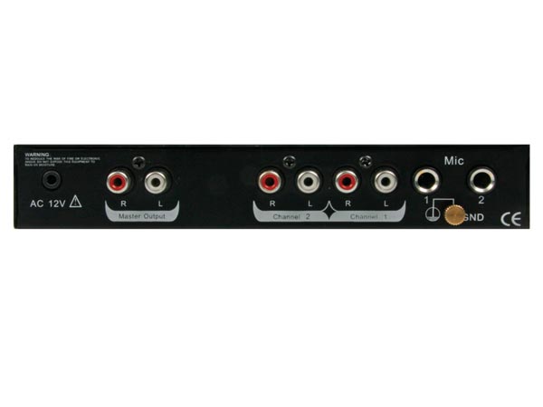 Table de mixage - 2 canaux + entree usb