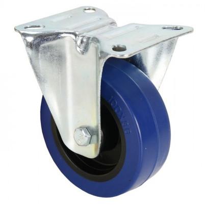 Roulette fixe sans frein d=100mm