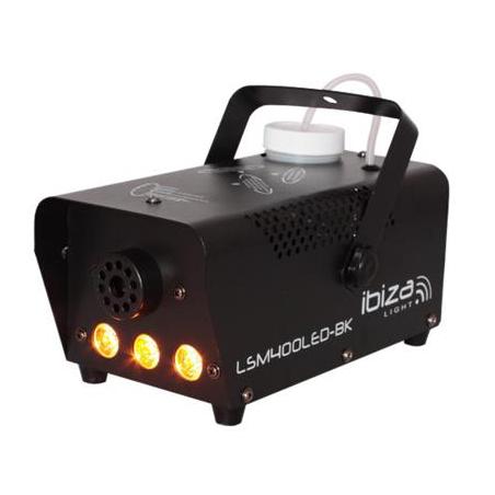 Machine à fumée compact 400w avec 3 leds de couleur jaune 3w