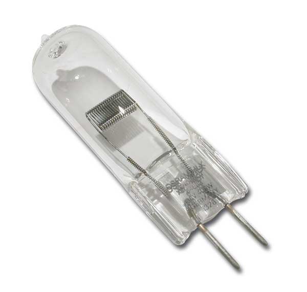 Lampe g6.35 36v 400w 18x60 mm halogene pin 1mm